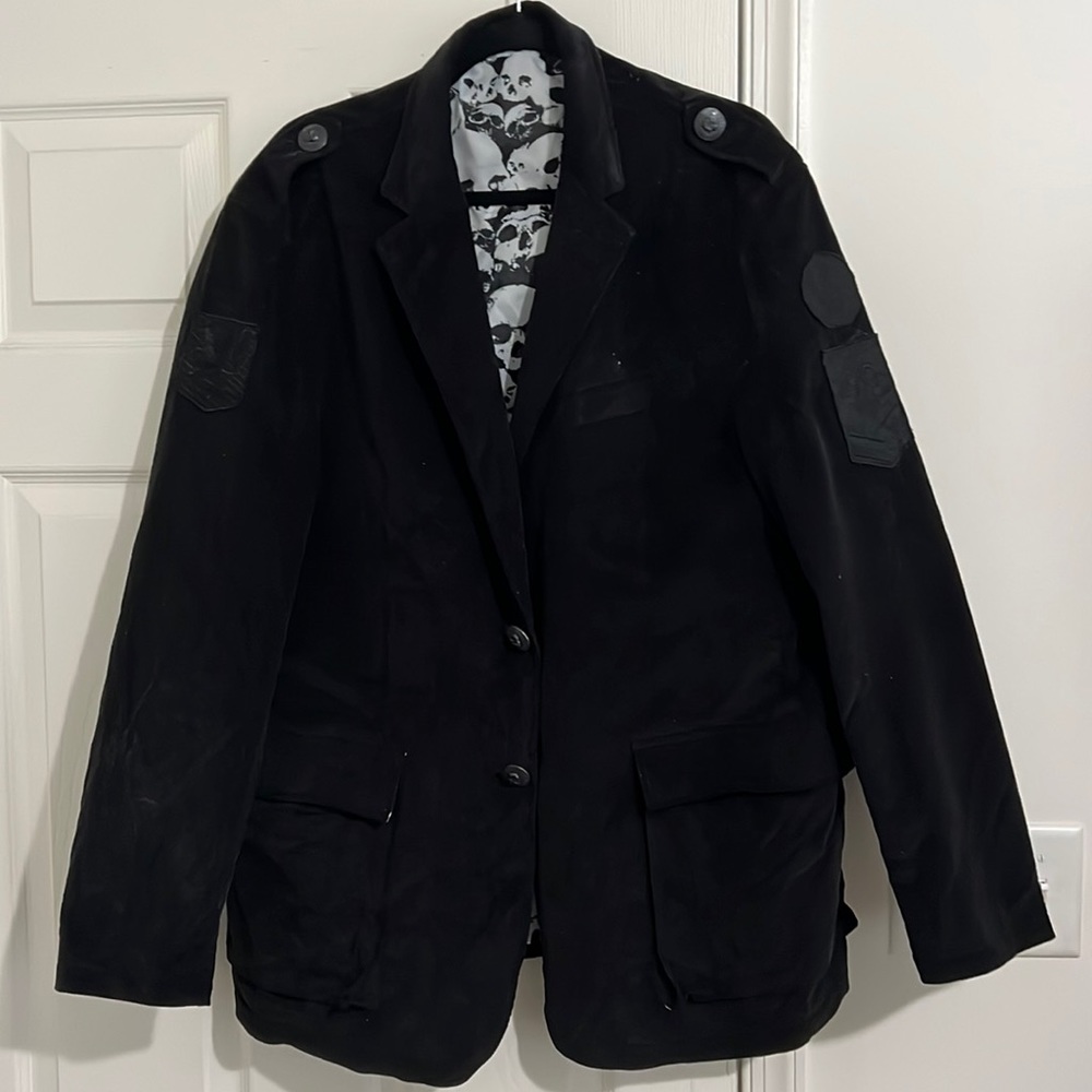 Affliction corduroy blazer jacket